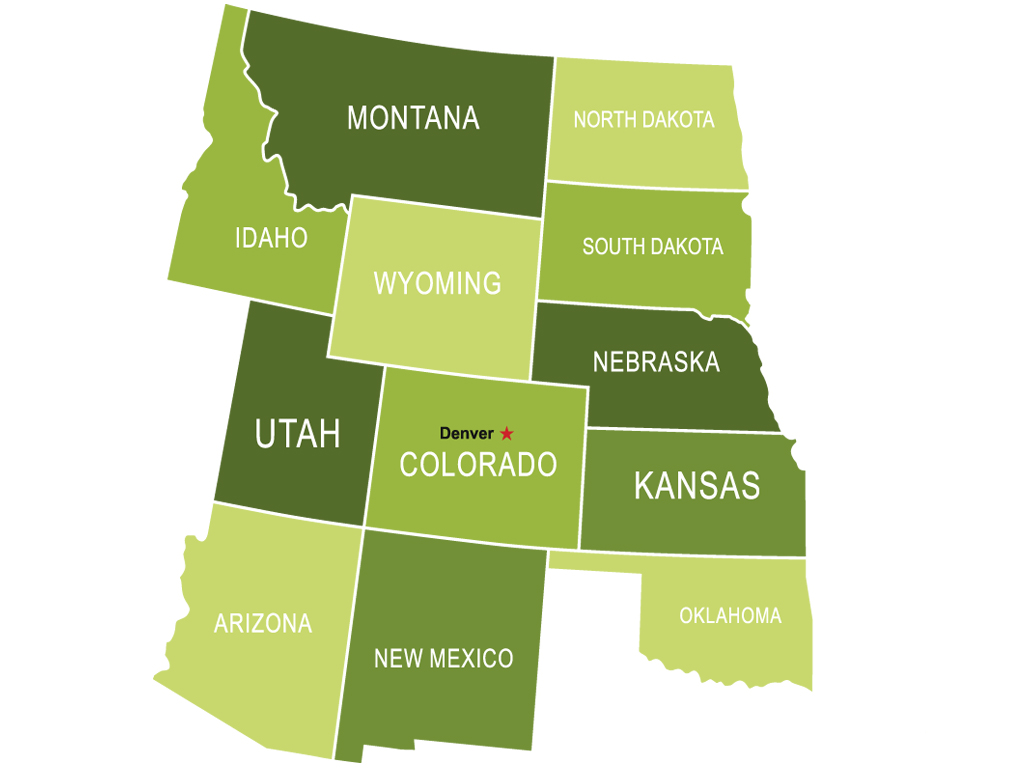 STATES WE SERVE <br> <small>Including, but not limited to.</small>